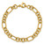 14K Polished 7.9mm Fancy Link 7.75 inch Bracelet