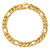 14k Polished 8.75mm Flat Figaro Chain 8.5 inch Mens Bracelet