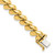 14k Polished 8mm 7 inch San Marco Bracelet