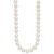 14k Polished 9-10mm Near-Round White Freshwater Cultured Pearl 18 inch Necklace