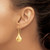 14k Polished Abstract Wire Earrings