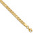 14K Polished and Diamond-cut 3.9mm Fancy Link 7.75 inch Bracelet