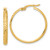 14K Polished and Diamond-cut Hoop Earrings - TC-D1356083-3517