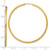 14k Polished and Satin D/C 2.00mm Endless Hoop Earrings - TF-6B6FB6F5-5738