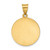14k Polished and Satin St Peregrine Medal Hollow Pendant - XR-B2846507-6199