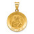 14k Polished and Satin St Peter Medal Hollow Pendant - XR-7C6F9F8B-4991