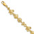 14k Polished and Textured Sea Life 7 inch Bracelet - FB-652BAC40-4845