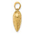 14K Polished Basket Weave Pattern 3-D Heart Pendant - K5-566D3606-2009