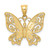 14K Polished Butterfly Pendant - D4-3C8C5487-6006