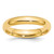 10k Yellow Gold 4mm Standard Weight Comfort Fit Wedding Band Size 12.5
