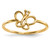 14k Polished Butterfly Ring - R6-281DA41E-8888
