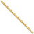 14k Polished Claddagh Link 7 inch Bracelet