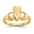 14k Polished Claddagh Ring - A9-330BE177-8354