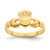 14k Polished Claddagh Ring - R7-68345196-7184