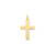 14k Polished Cross Charm - C3-91813949-4819