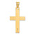 14K Polished Cross Charm - C3-9A171063-3680