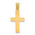14K Polished Cross Charm - C3-FB21642E-2031