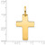 14k Polished Cross Charm - D3-2DE85D60-3386