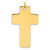 14k Polished Cross Charm - D5-000871E4-8597