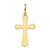 14k Polished Cross Charm - XR-A9CC1CD1-7748