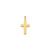 14K Polished Cross Charm - XR-DF62C8D0-3874