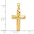 14K Polished Cross Pendant - C4-0243F32D-9421