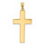 14K Polished Cross Pendant - C4-3F95ACA0-8753