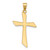 14K Polished Cross Pendant - C4-A6F75A2E-8035