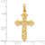 14K Polished Cross Pendant - D5-466CC900-8767