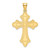 14k Polished Cross Pendant - K9-80DAA912-9490