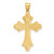 14k Polished Cross Pendant - K9-80DAA912-9490