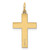 14k Polished Cross Pendant - RE-820E4173-9747
