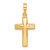 14K Polished Cross Pendant - XR-EE0A7072-6902