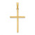 14K Polished Cross Pendant - XR-FD56A2C6-7162