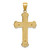 14K Polished Crucifix Pendant - K5-BA3F4FDD-7557