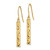 14k Polished Dangle Earrings