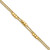 14K Polished Diamond-cut Beaded Double Strand 7.5 inch Bracelet