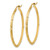 14K Polished Diamond-Cut Hoop Earrings - TF-8982A4A6-2342