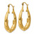 14k Polished Dolphin Hoop Earrings - S1-30BA7115-7619