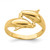 14k Polished Double Dolphin Ring - R8-FCD63B0E-9992