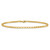 14k Polished Double-Sided Heart 5.5in Child's Bracelet - AN-860CFDF2-9487