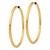 14k Polished Endless Tube Hoop Earrings - TF-A4DC9415-9172