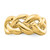 14k Polished Entwined Braided Ring