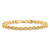 14k Polished Fancy 5mm Rolo Link 8.5 inch Bracelet