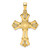 14K Polished Fancy Cross Pendant - K9-5E7FE7B2-6970