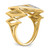 14k Polished Fancy Geometric Diamond Ring