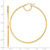 14K Polished Fancy Hoop Earrings - TF-FF279B0E-5883