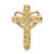 14k Polished Filigree 5-Stone Mothers Cross Pendant Mounting