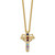 14k Polished Filigree 6-Stone Mothers Cross Pendant Mounting