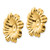 14k Polished Floral Earring Jackets - E8-2BFFA671-5749